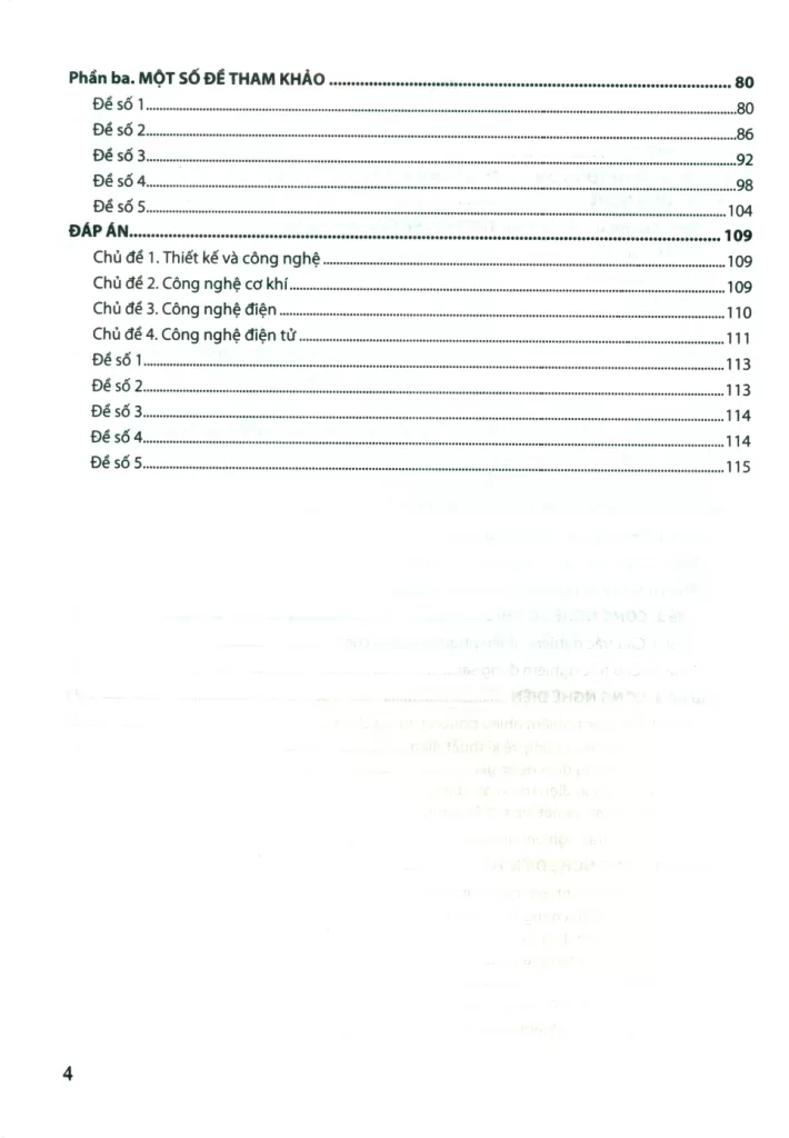 ÔN LUYỆN TRẮC NGHIỆM THI TỐT NGHIỆP THPT MÔN CÔNG NGHỆ - ĐỊNH HƯỚNG CÔNG NGHIỆP (Theo Chương trình giáo dục phổ thông 2018)